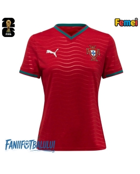 Portugalia Echipament de Fotbal Replică Mondial 2026 Femei Acasa